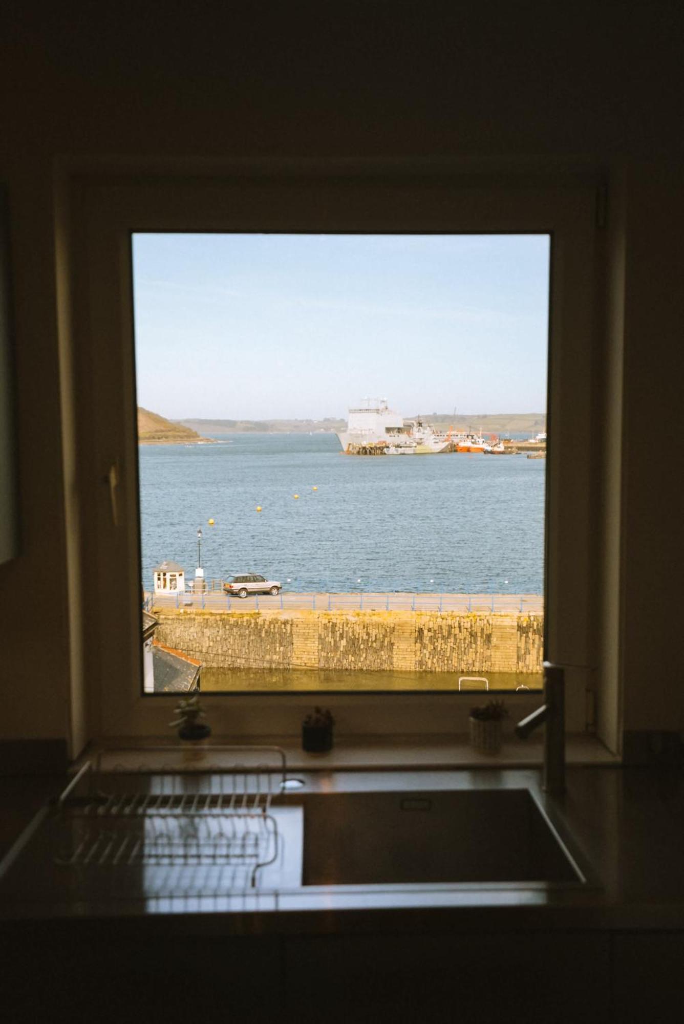 Breathtaking Harbourside Views With Parking At 'Harbour Strand' Falmouth Buitenkant foto