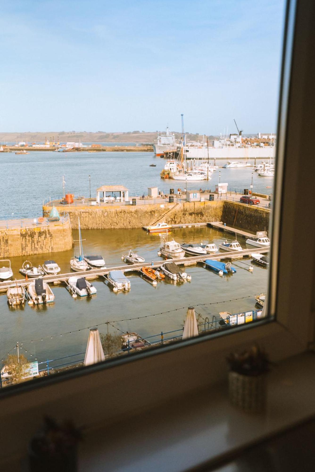 Breathtaking Harbourside Views With Parking At 'Harbour Strand' Falmouth Buitenkant foto