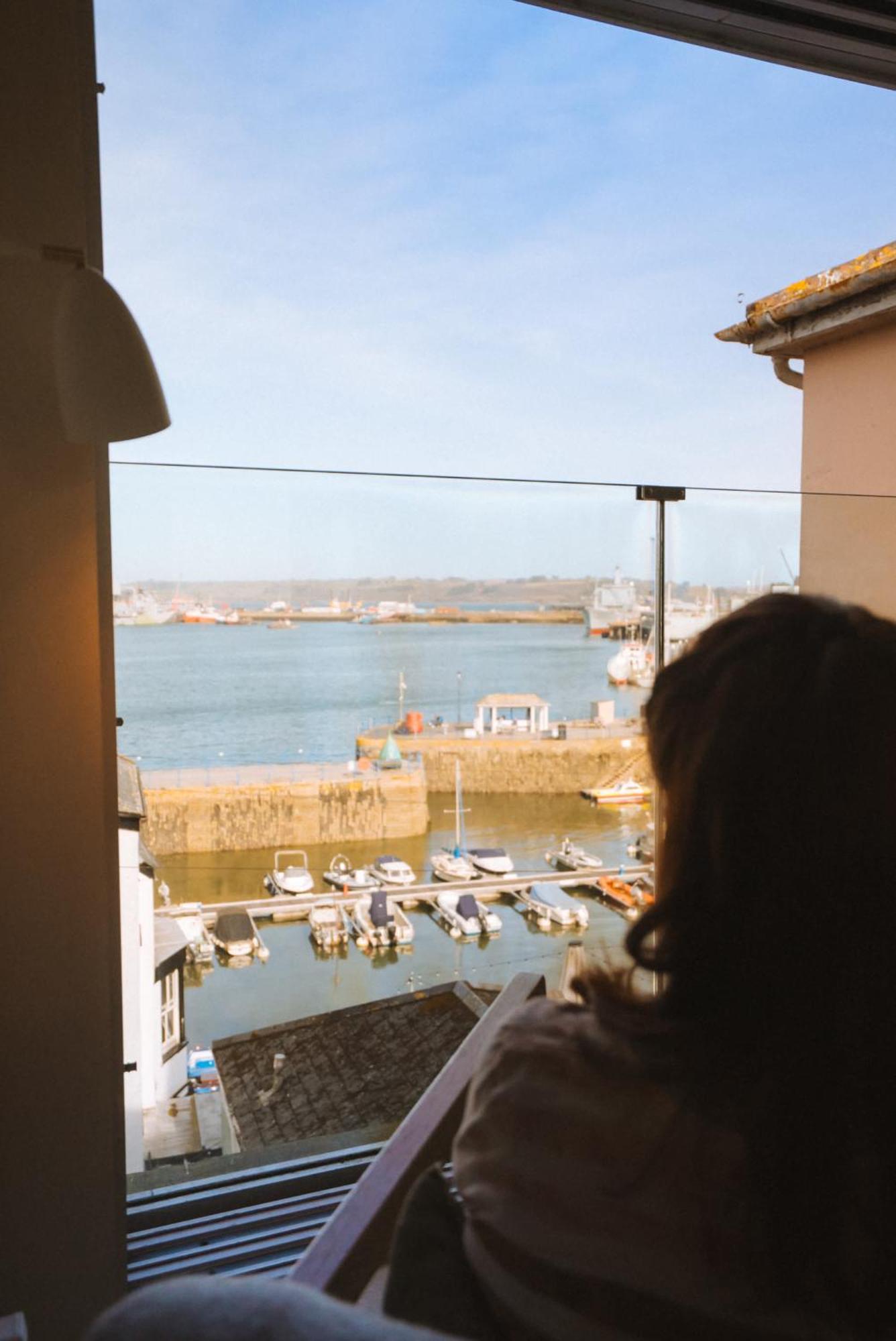 Breathtaking Harbourside Views With Parking At 'Harbour Strand' Falmouth Buitenkant foto